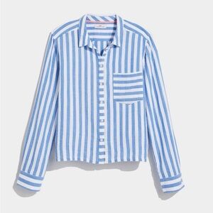 NWT Vineyard Vines gauze striped shirt size XXS